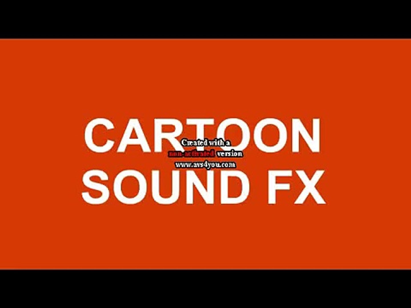 Cartoon Sound Effects - video Dailymotion