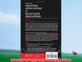 [PDF] Industrial Applications of Molecular Simulations Full Online