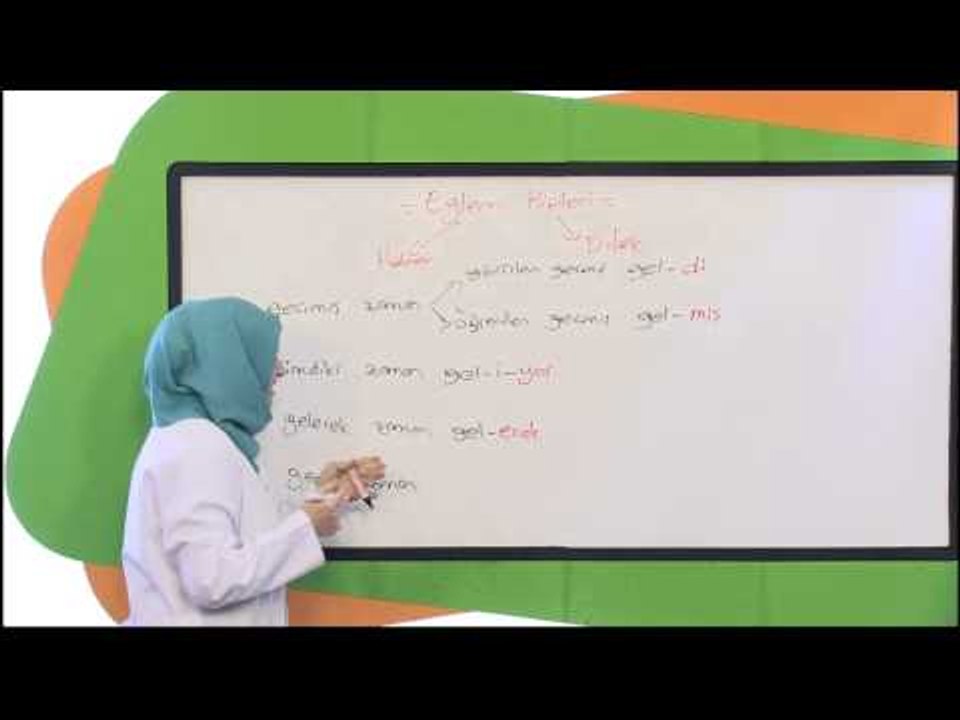 Görüntülü Akademi 7.Sınıf Türkçe Görüntülü Eğitim Seti  (Eylem Kipleri)