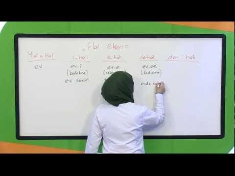 İlköğretim 4. Sınıf Türkçe Eğitim Seti Hal Ekleri