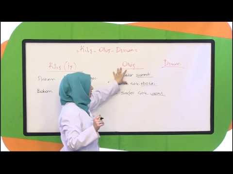 7. Sınıf Türkçe Fiiller Kılış Oluş Durum