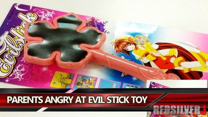 ‘Evil Stick’ Toy Showing Girl Cutting Wrists with Knife Angers Parents (Redsilverj)