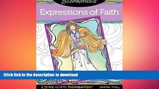 FAVORITE BOOK  Zenspirations Coloring Book Expressions of Faith: Create, Color, Pattern, Play!