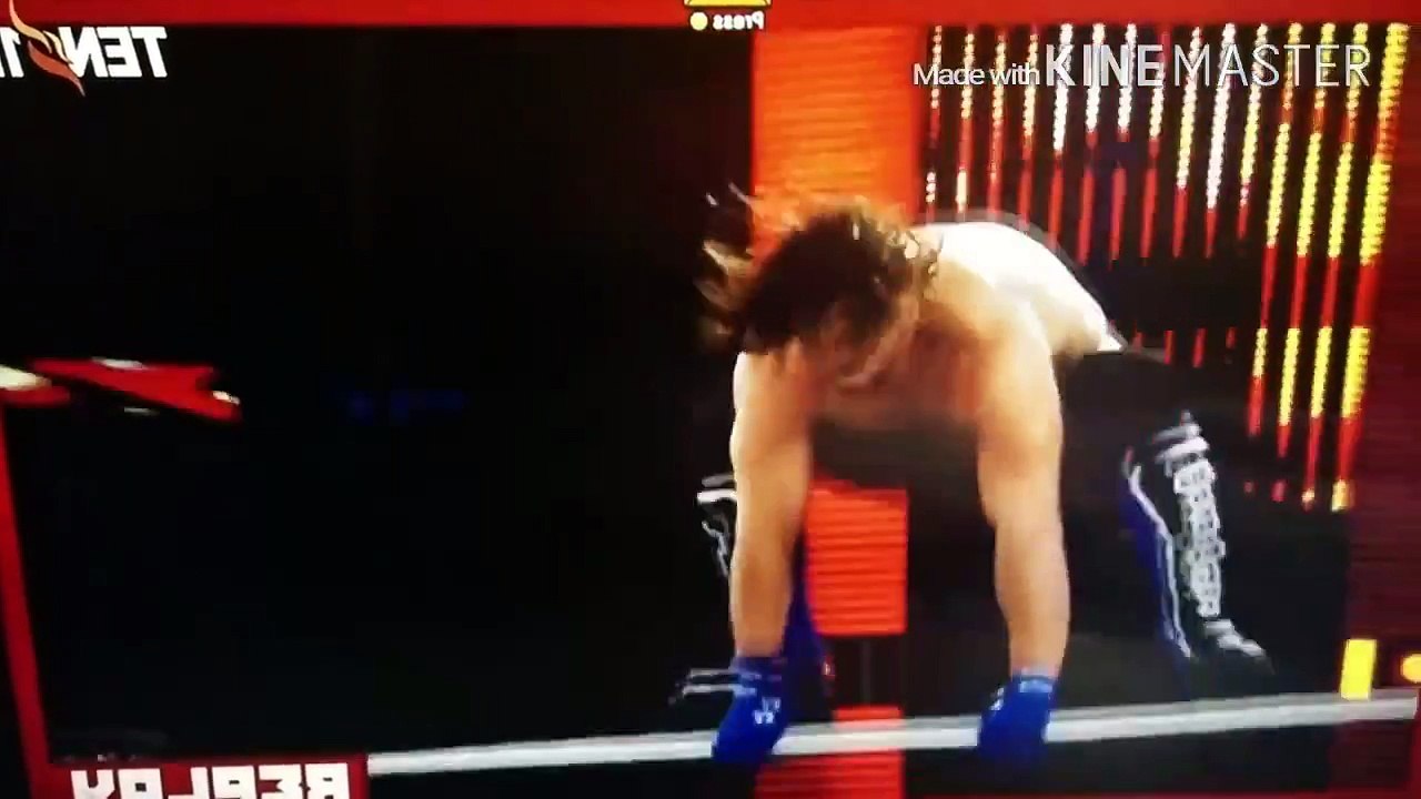 SETH ROLLINS WWE RETURN (actual video) extreme rules