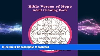 FAVORITE BOOK  Bible Verses of Hope: Adult Coloring Book FULL ONLINE