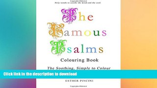 READ  The Famous Psalms Colouring Book: The Soothing, Simple to Colour Psalms of the Bible  GET