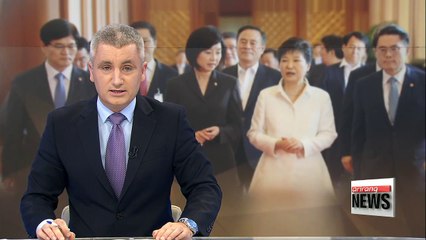 President Park awards appointment certificate to new culture minister