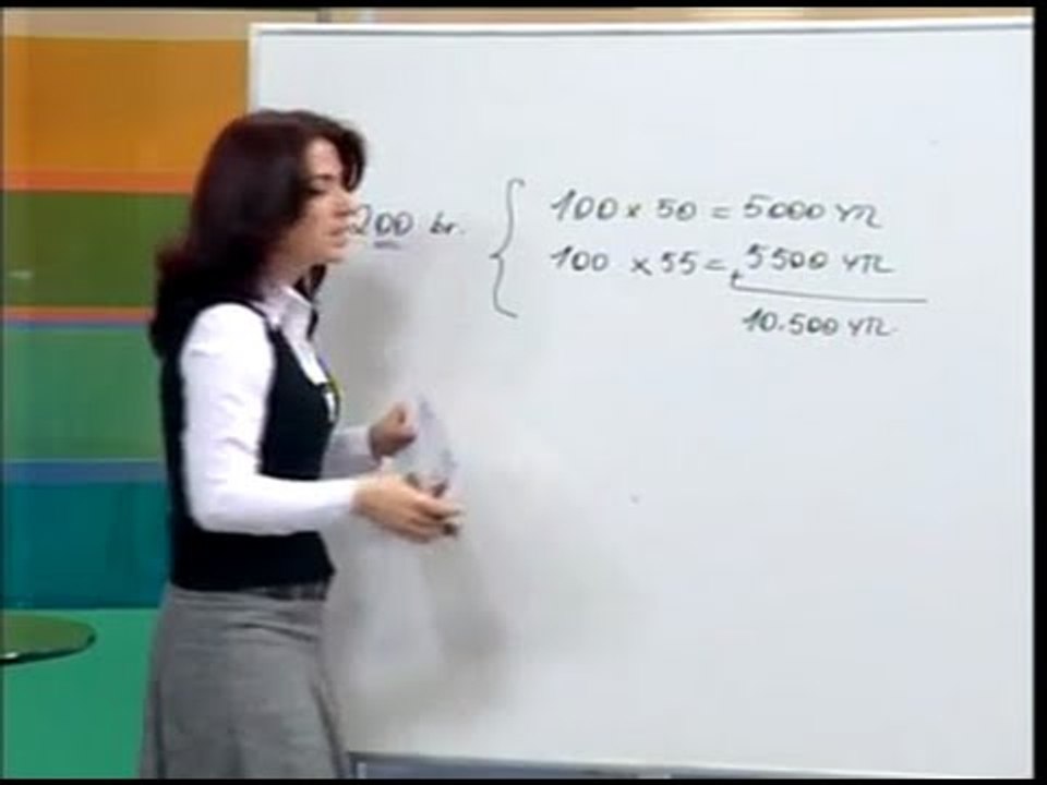 AÖS 2.Sınıf Muhasebe Uygulamaları Çözümlü Soru Cevapları 1