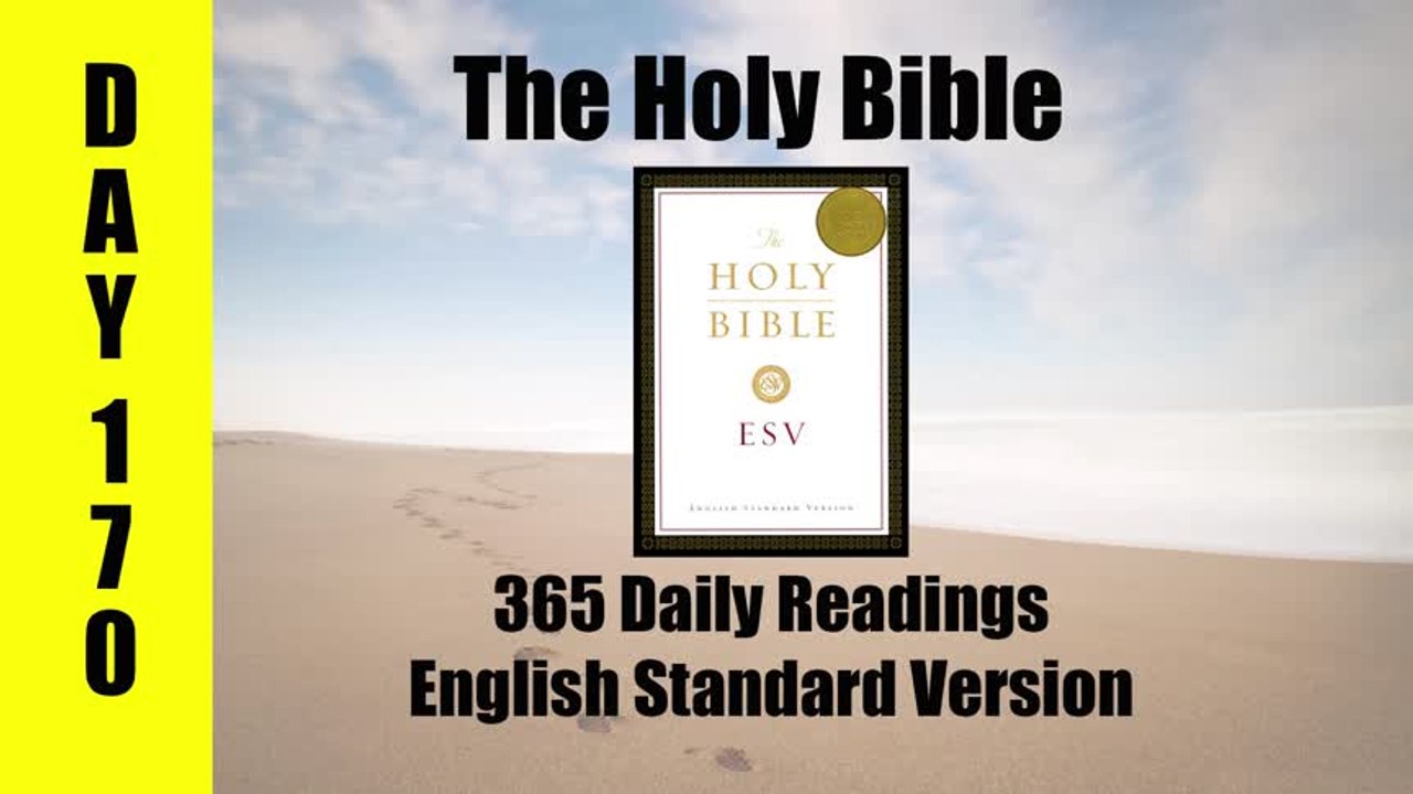 DAY 170 - Bible Reading Plan in 365 days. Psalm 36-39