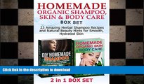 FAVORITE BOOK  Homemade Organic Shampoo, Skin   Body Care Box Set: 23 Amazing Herbal Shampoo