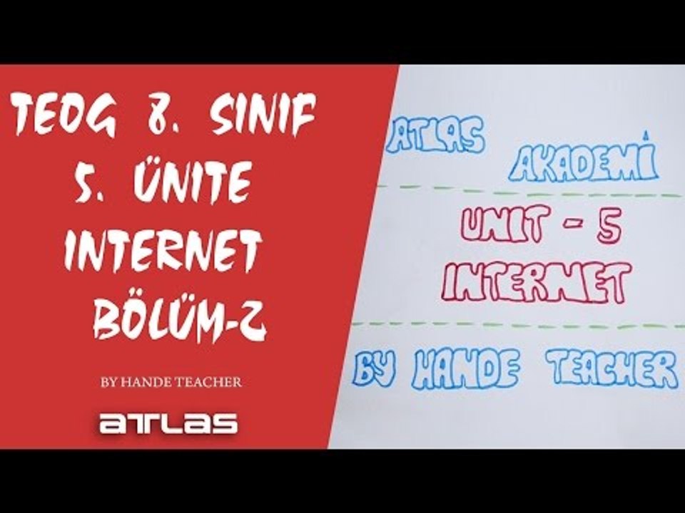 internet TEOG 8. Sınıf - 5. Ünite Bölüm-2