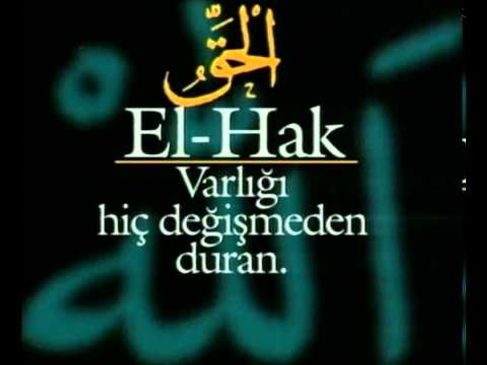 Esmaül Hüsna Allahın 99 İsmi ve Manaları