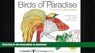 EBOOK ONLINE  Birds of Paradise: A Coloring Expedition  BOOK ONLINE