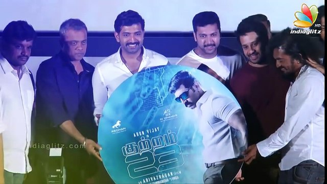 It's Arun Vijay after Ilayathalapathy _ Jayam Ravi Speech at Kuttram 23 Audio Launch