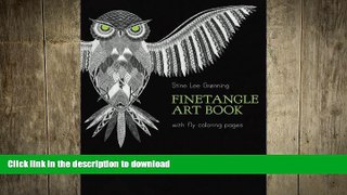READ BOOK  Finetangle: Art Book with Fly Coloring Pages  GET PDF
