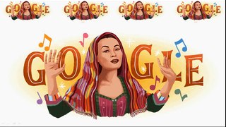 Yma Sumac’s 94th Birthday - Google Doodle