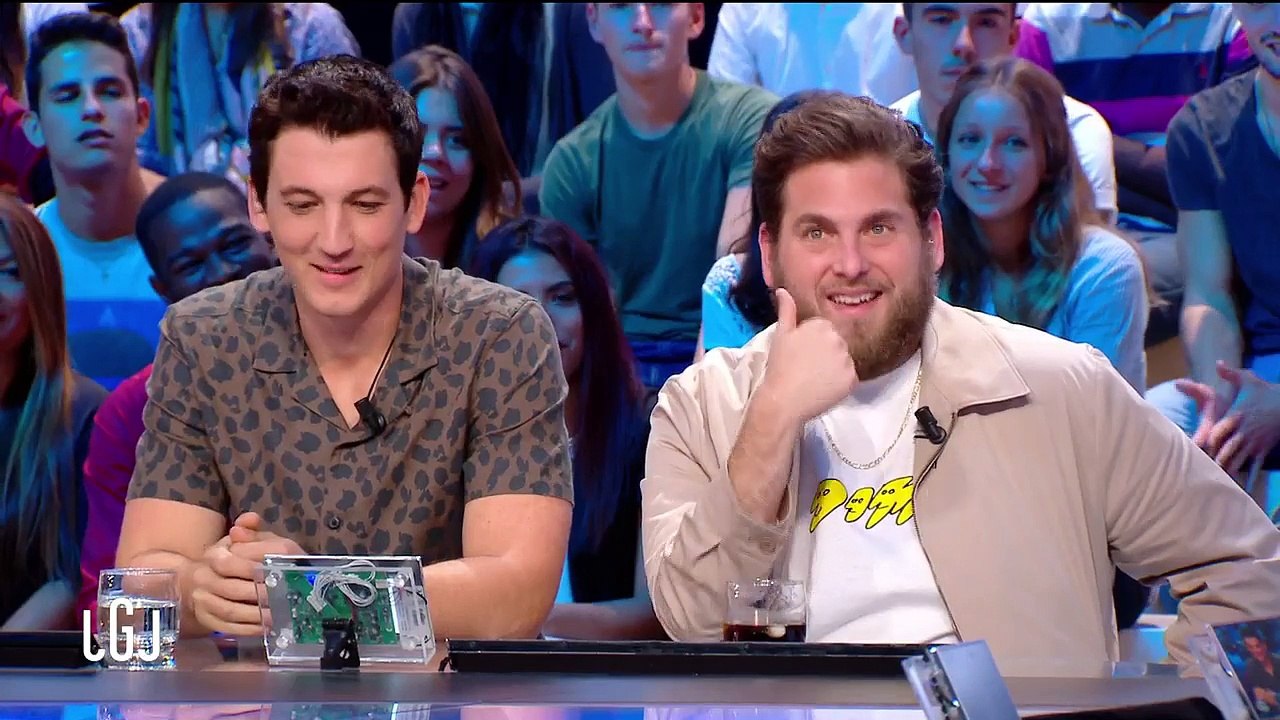 Miss Météo se moque de Jonah Hill dans le Grand Journal