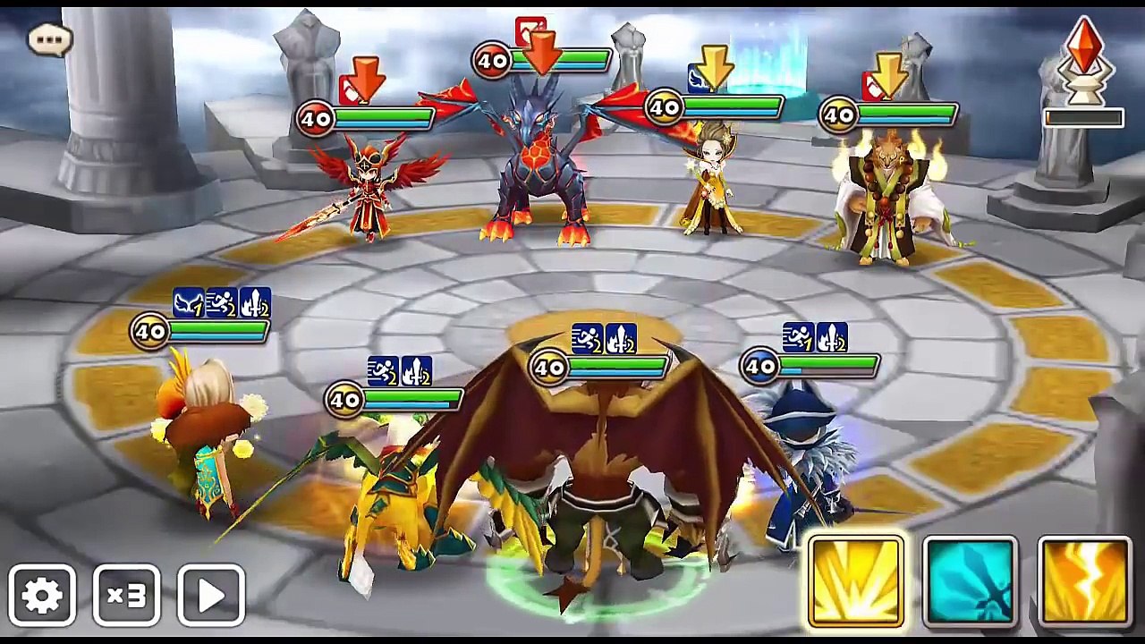 Summoners War Arena Defense AD VS Zairos Tiana