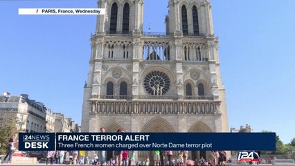 3 French women charged over Notre Dame terror plot