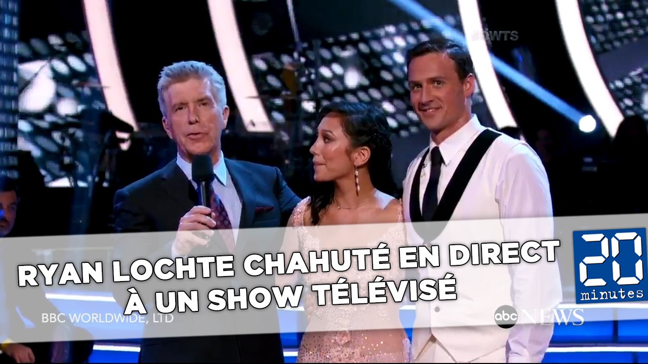 Ryan Lochte chahuté sur le plateau de «Danse avec les stars»
