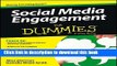 PDF Social Media Engagement For Dummies  PDF Free