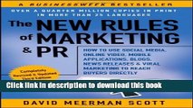 Read The New Rules of Marketing   PR: How to Use Social Media, Online Video, Mobile Applications,