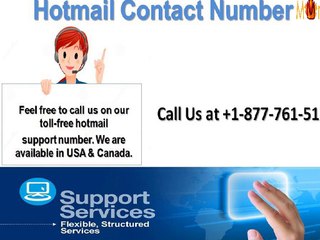 Are You In Trouble? Why Don’t You Try Hotmail Contact Number 1-877-776-6261?