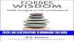 [PDF] Forbes Wisdom: 1000 Thoughts on Life and Business Popular Collection