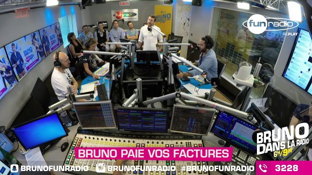 Vacher change de radio... (13/09/2016) - Best Of en Images de Bruno dans la Radio