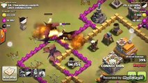 Cara menyerang war pada TH7 dengan naga lvl2