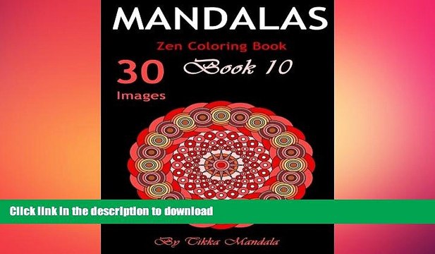 READ Mandalas Zen Coloring Book: Mandalas Zen Adult Coloring Book (Mosaic Coloring Books,
