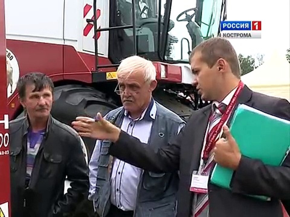 Ростсельмаш на дне Костромского села 2016