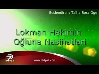 Lokman Hekimin Oğluna Nasihatlari
