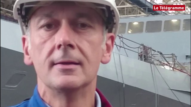 Lorient. La Fremm Bretagne mise à l'eau vendredi