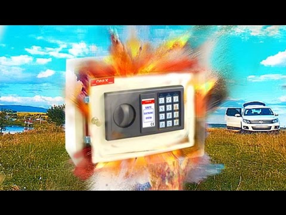 ЧТО БУДЕТ ЕСЛИ СУНУТЬ ПЕТАРДУ В СЕЙФ!