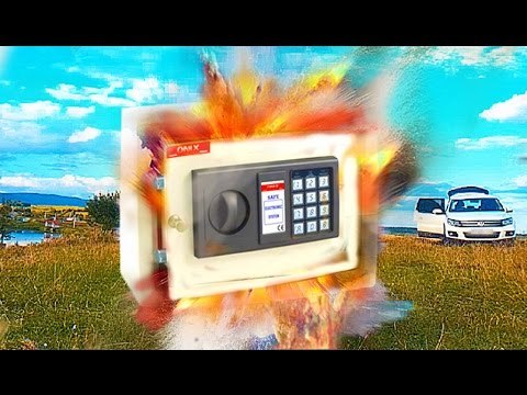 ЧТО БУДЕТ ЕСЛИ СУНУТЬ ПЕТАРДУ В СЕЙФ!