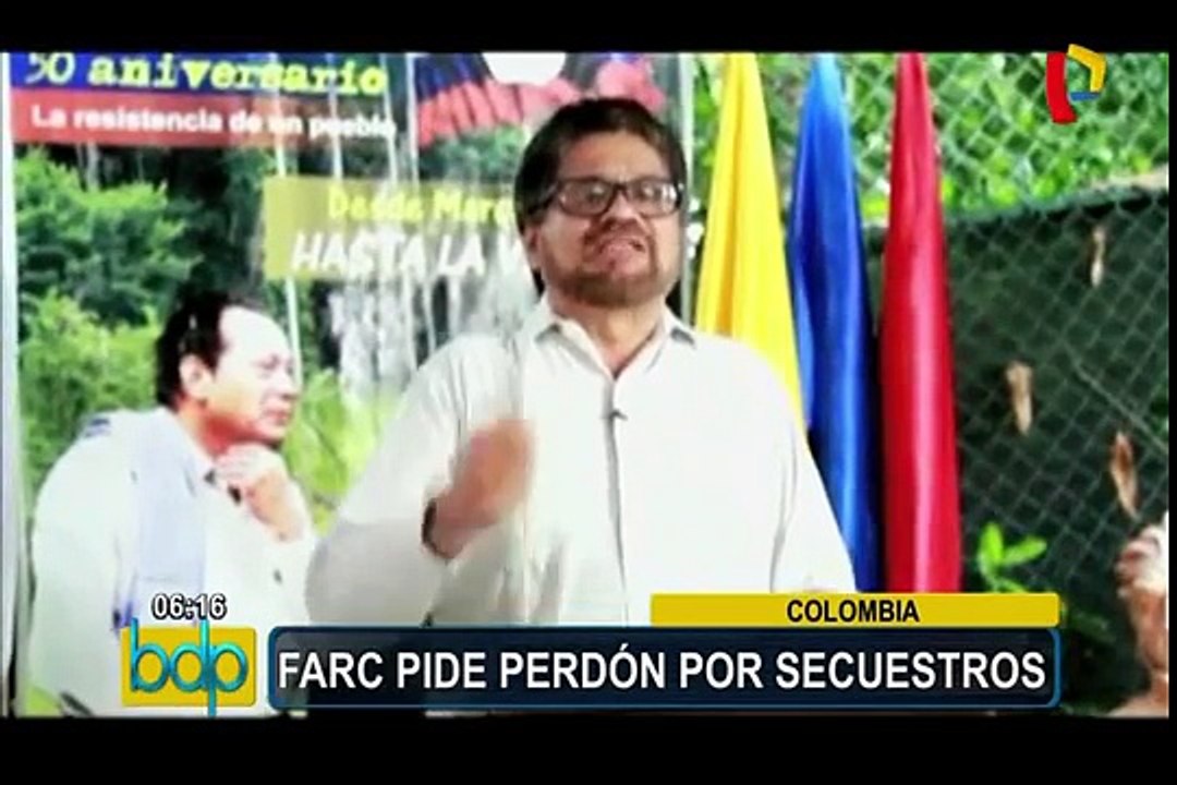 Colombia: FARC pide perdón por diversos secuestros
