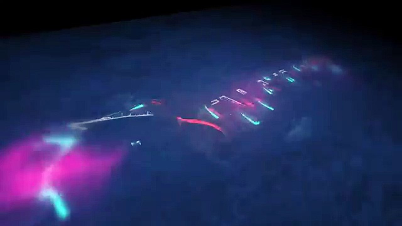 After Effects Template: Logo Light Lines Glitch