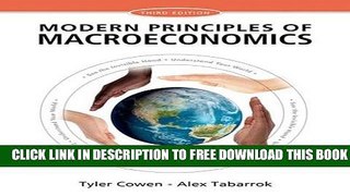 New Book Modern Principles of Macroeconomics