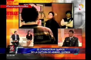 Se conmemoran 24 años de la captura de Abimael Guzmán