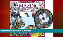 FAVORITE BOOK  Amazing Grace Adult Coloring Book With Bonus Inspirational Hymns Music CD