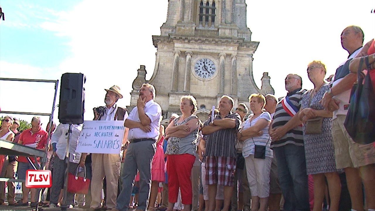 Désertification médicale : la population se mobilise à Luçon