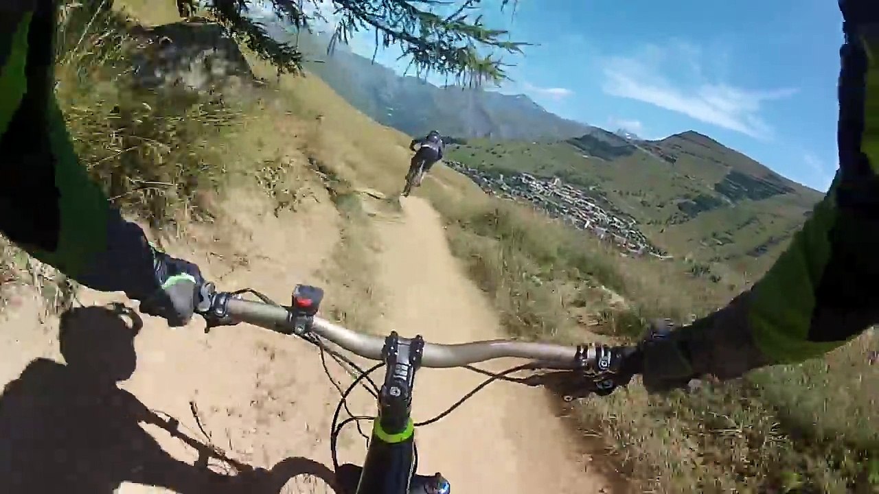 VTT Les Deux Alpes, Pied Montet, 24/08/2014
