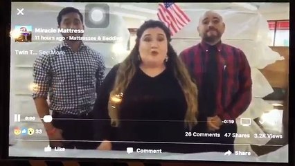 Mattress company airs offensive 911 commercial