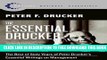 Collection Book The Essential Drucker: The Best of Sixty Years of Peter Drucker s Essential