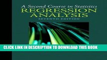 [PDF] A Second Course in Statistics: Regression Analysis (7th Edition) Full Collection