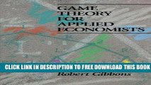 New Book Game Theory for Applied Economists