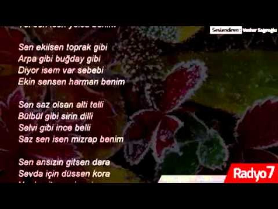 Venhar SAĞIROĞLU İle Her Telden Ebruli - Sen Rengiysen Çiçeklerin