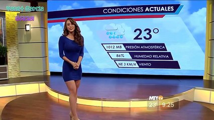 Yanet Garcia, la Miss Météo mexicaine