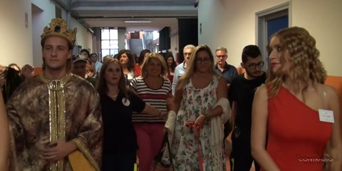 Aversa (CE) - Romina Power presenta il libro all'istituto O.Conti (12.09.16)